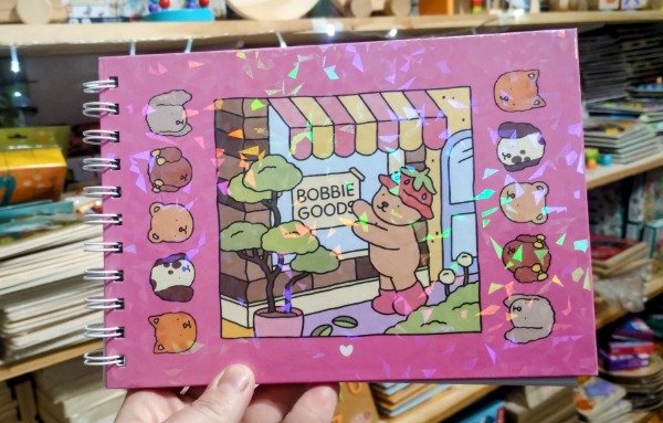 Producto - Libro para colorear Bobbie Goods. Tapa dura. 50 hojas. dibujos pintar COMFY DAYS - 0