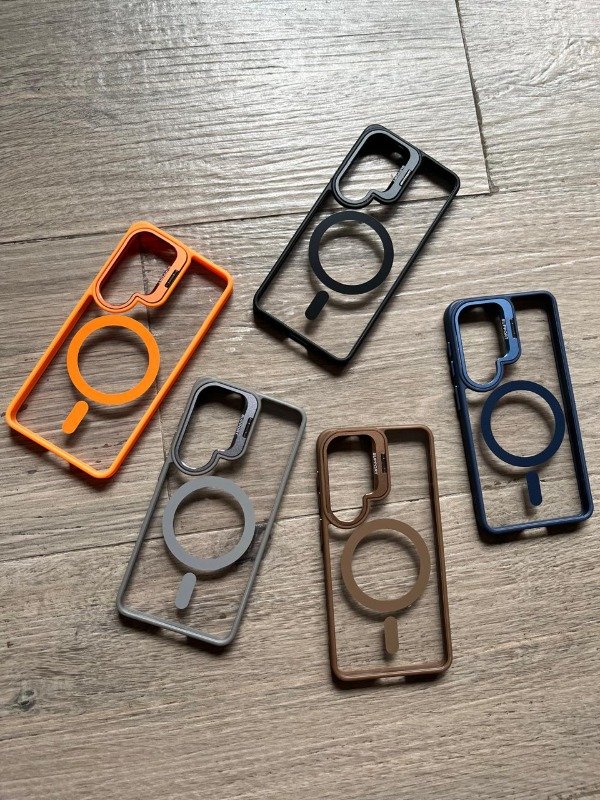 Producto - Funda soporte metálica MAGSAFE + protector de cámara - Samsung S26 - 0