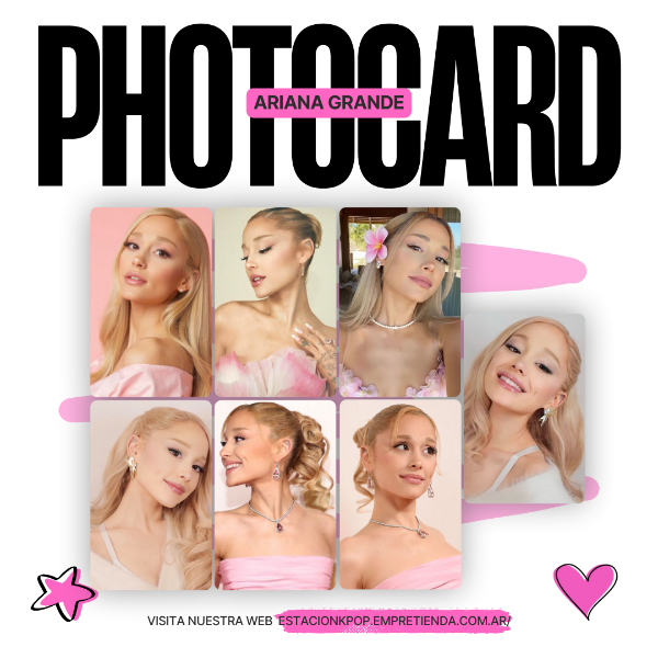 Producto - SET PHOTOCARDS ARIANA WICKED