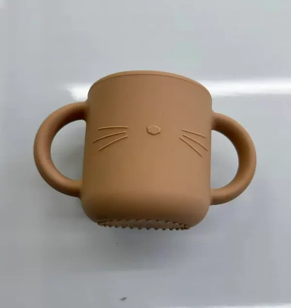 Producto - Vaso silicona con 2 asas - nude!