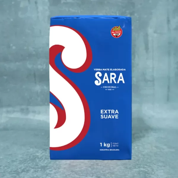 Producto - YERBA SARA EXTRA SUAVE 1 KG (PAQ AZUL)