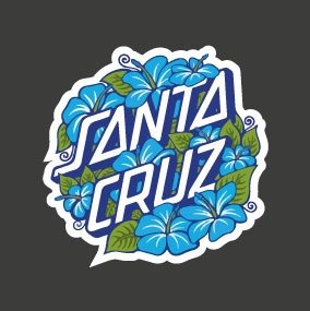 Producto - Santa cruz, floreado azul 60