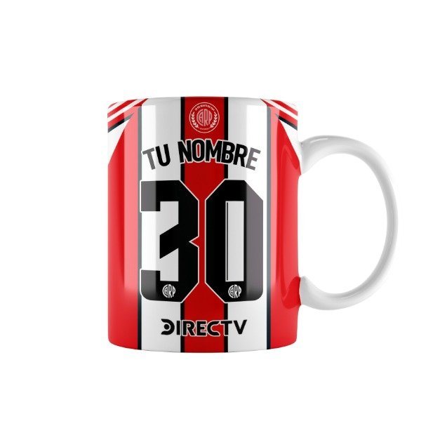 Producto - Taza Ceramica Camiseta River Plate Suplente 2026/7 - 2