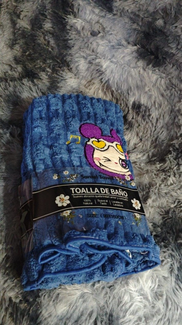 Producto - LINEA BLANCO Toallon bordado secado rápido