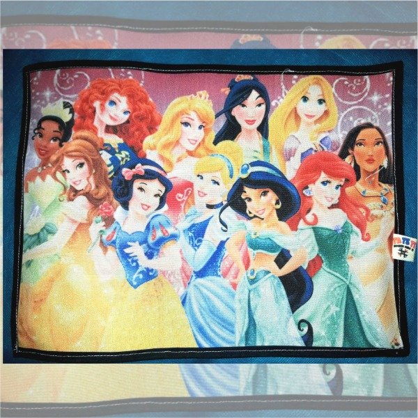 Producto - Pizarras de Tela (2 en 1) Princesas