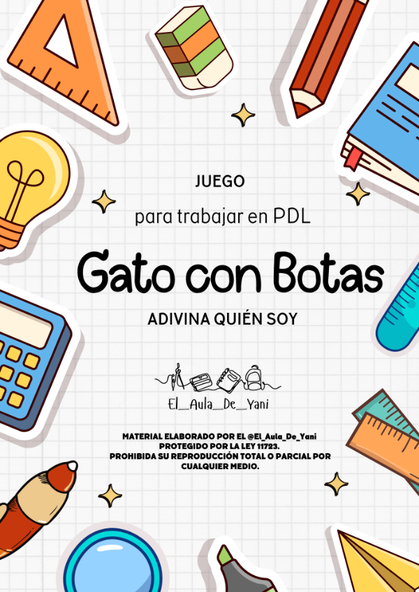 Producto - Juego "Adivina quién habla" Gato con Botas