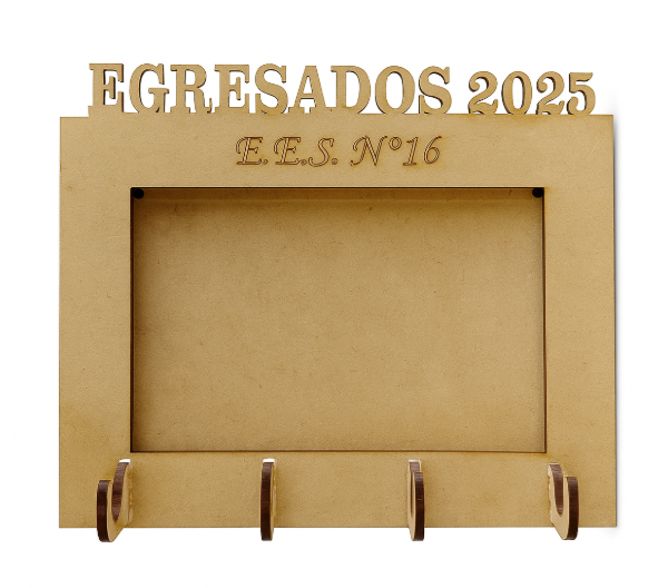 Producto - Portaretrato cuelga llaves egresados 13x18