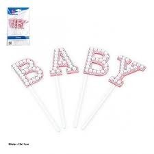 Producto - topper baby letras