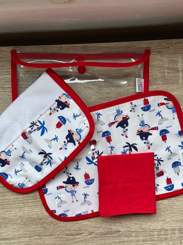 Producto - Set jardín rojo