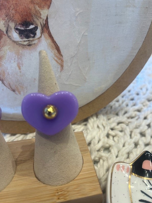 Producto - Anillo Acrílico Corazón