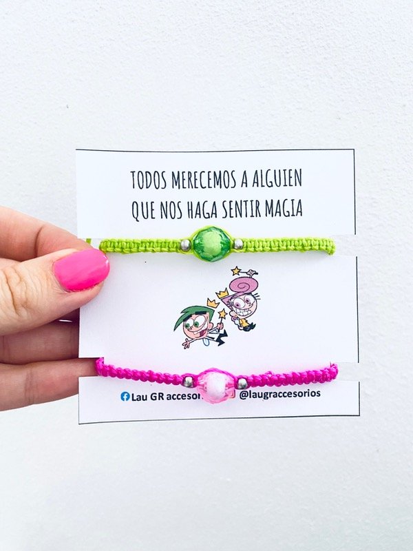 Producto - Pulseras para compartir padrinos magicos