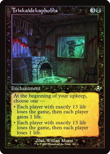 Producto - Triskaidekaphobia (Retro Frame Foil)