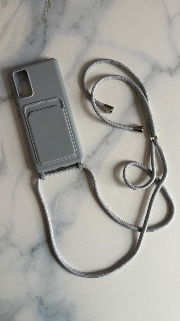 Producto - Funda con correa gris S20 FE