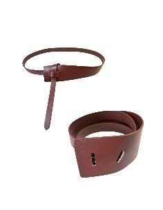 Producto - Cinturón Urban simil cuero choco - 1