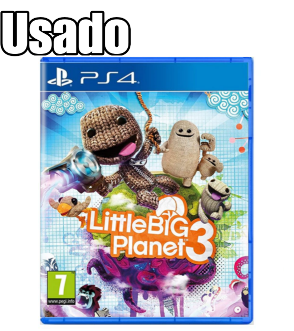 Producto - Little Big Planet 3 Juego Físico Usado PS4