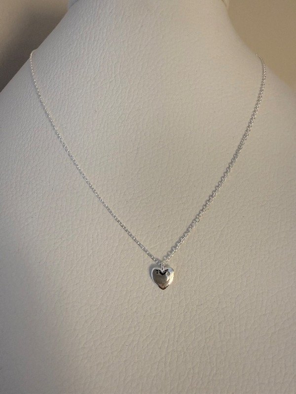 Producto - Collar corazoncito con cubic plata 925