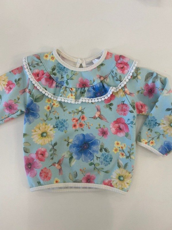 Producto - Buzo flores y colibries