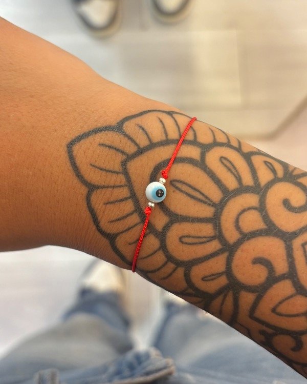 Producto - AMULETO PROTECTION - Ojito blanco R hilito