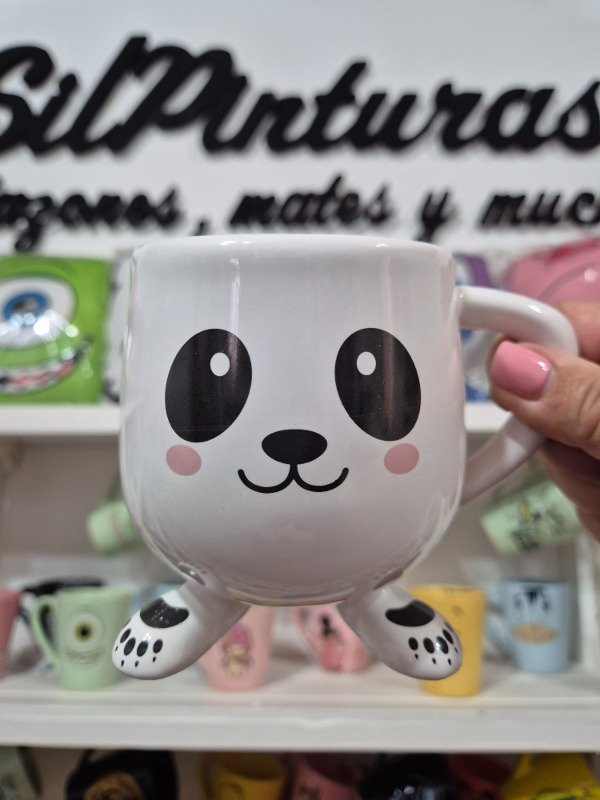 Producto - Taza con patitas XL Osito
