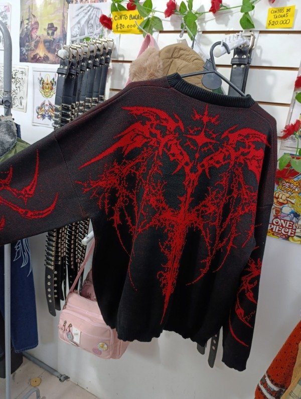 Sweater Tribal rojo