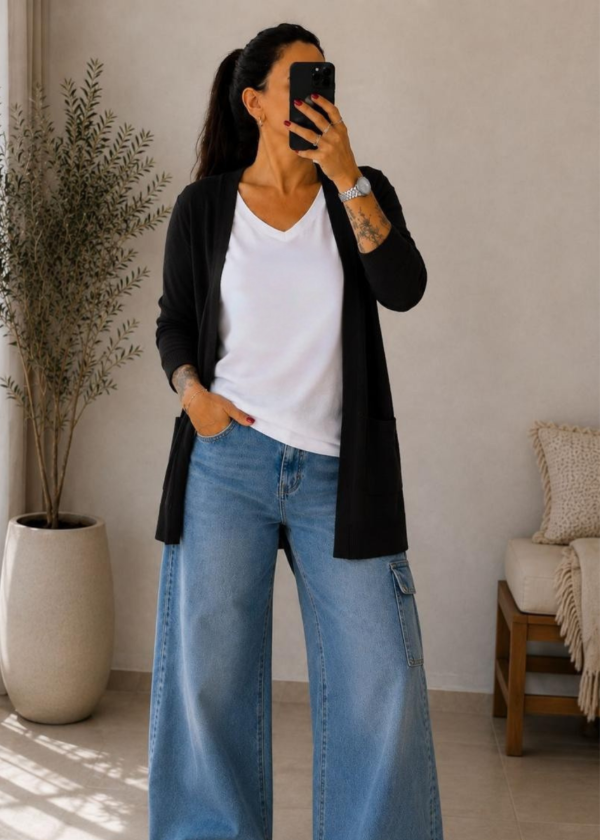 Producto - Saco Acrilico Negro