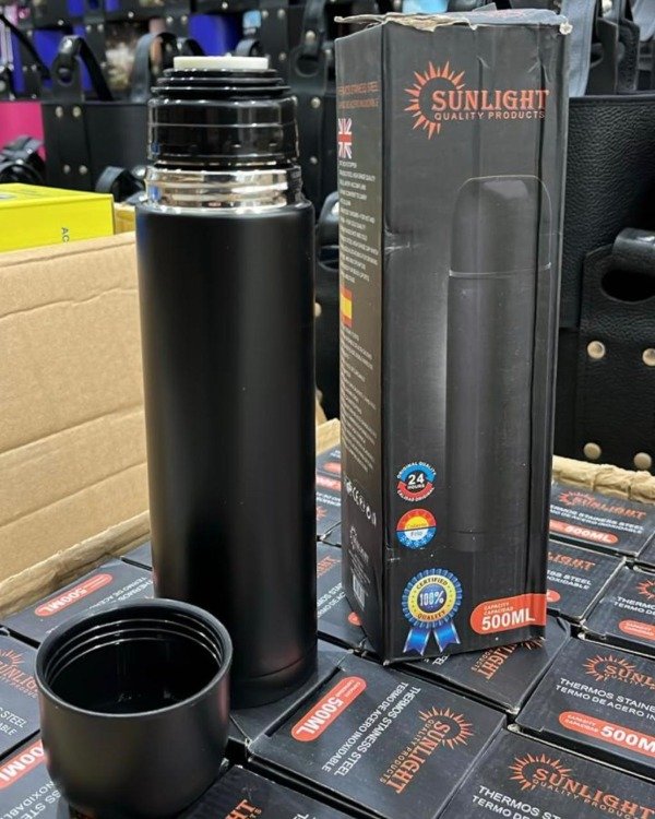 Producto - TERMO BALA NEGRO 500ML