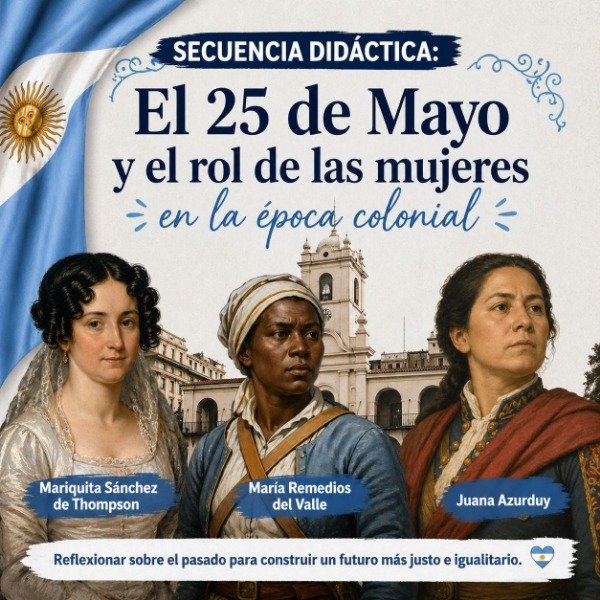 Producto - Secuencia Didáctica: El rol de las mujeres en la época colonial - DC 2023