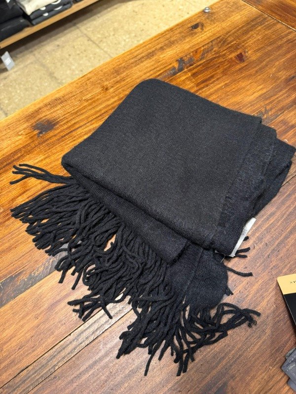 Producto - Bufanda lana negra