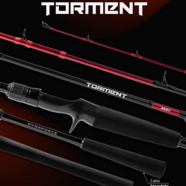 Producto - Caña Bait Zest Torment 2.13m 2 Tramos 30-60lbs Carbono 24T Pesca Trolling - 1