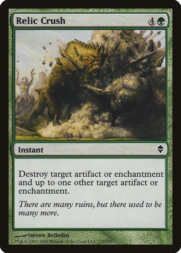 Producto - Relic Crush  Zendikar