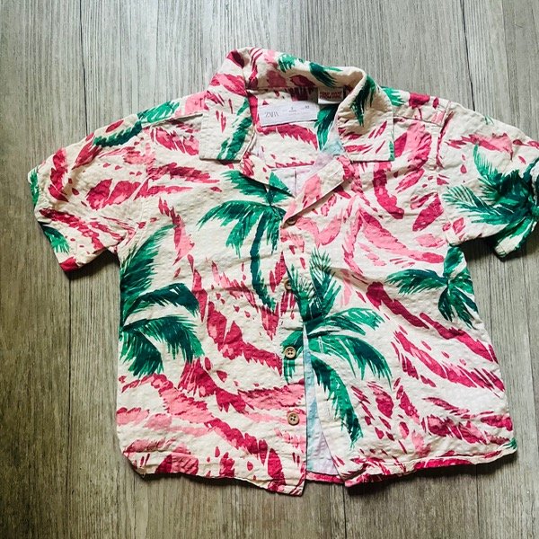 Producto - Camisa Zara Flores 2A