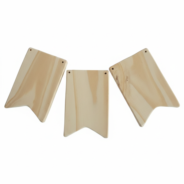 Producto - BANDERIN DE MADERA x3 unidades