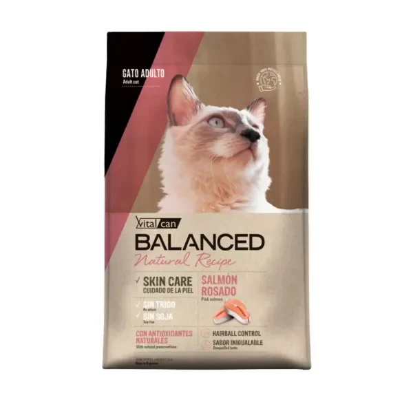 Producto - VITAL CAT BALANCED NATURAL RECIPE SALMON X 3KG
