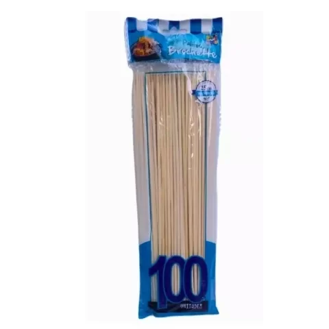 Producto - Palitos de brochette 25 cm x 100 unidades
