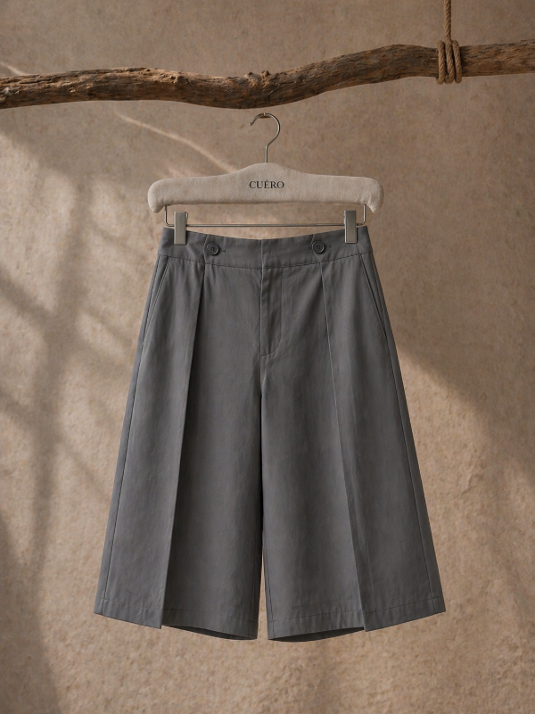 Producto - Bermuda Sastrera Gris