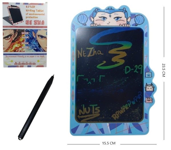 Producto - PIZARRA 8.5PLG PERSONAJES NE ZHA