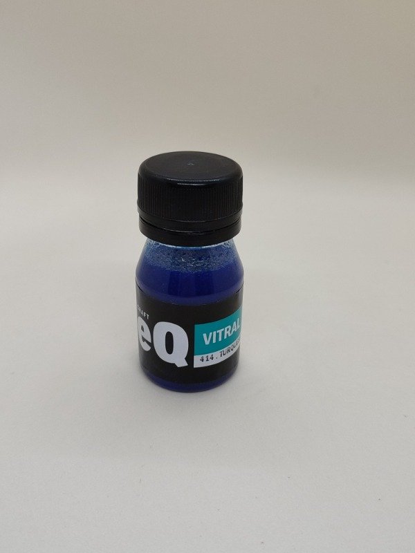 Producto - Laca vitral turquesa