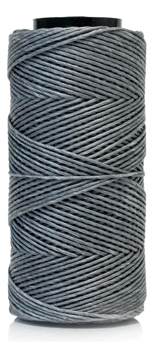 Producto - Hilo encerado gris oscuro