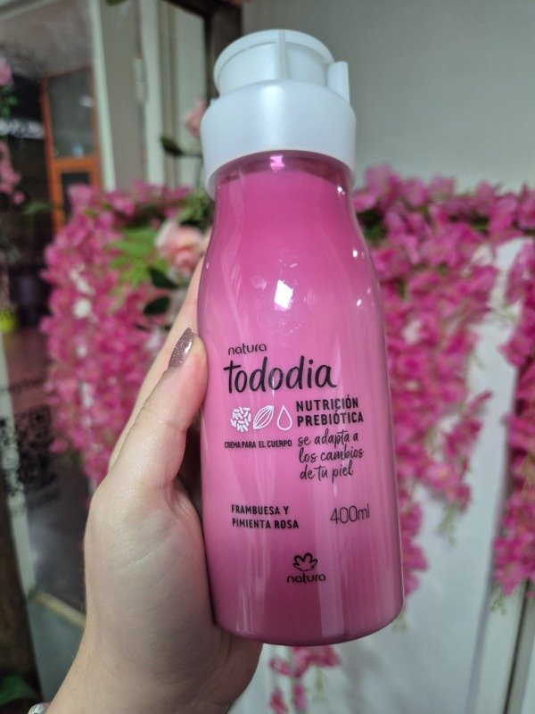 Producto - Crema Corporal Frambuesa y Pimienta Rosa 400ml