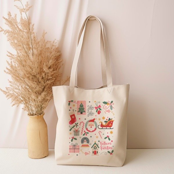 Producto - Tote Bag Hohoho - Navidad