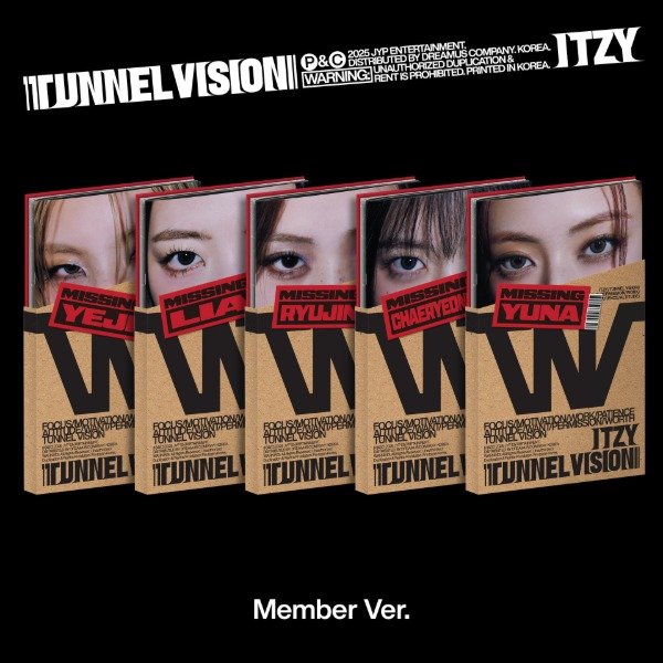 Producto - ITZY ALBUM TUNNEL VISION (MEMBER VER)