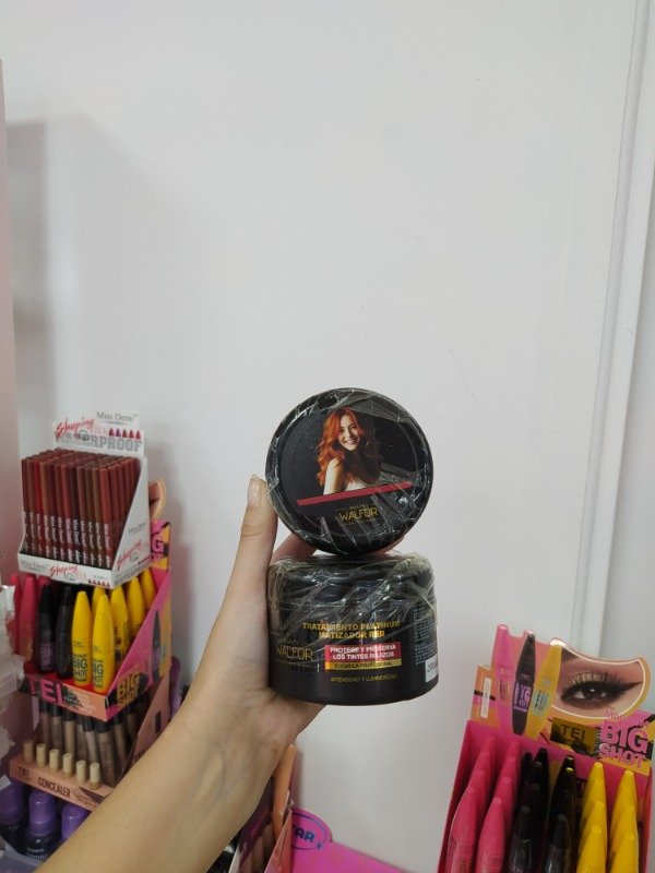 Producto - Mascarilla matizadora rojo walfor