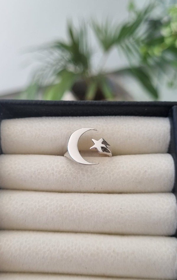 Producto - Anillo Luna Estrella - 1