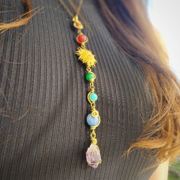 Producto - Colgante Siete Chakras Bronce