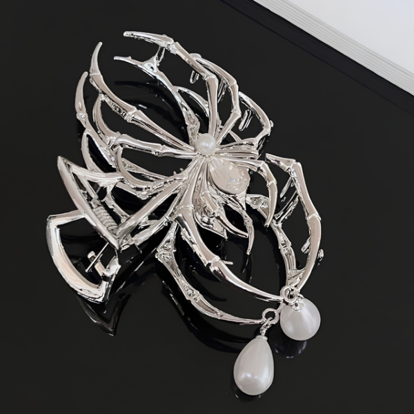 Producto - Broche Spider Plateado - 1