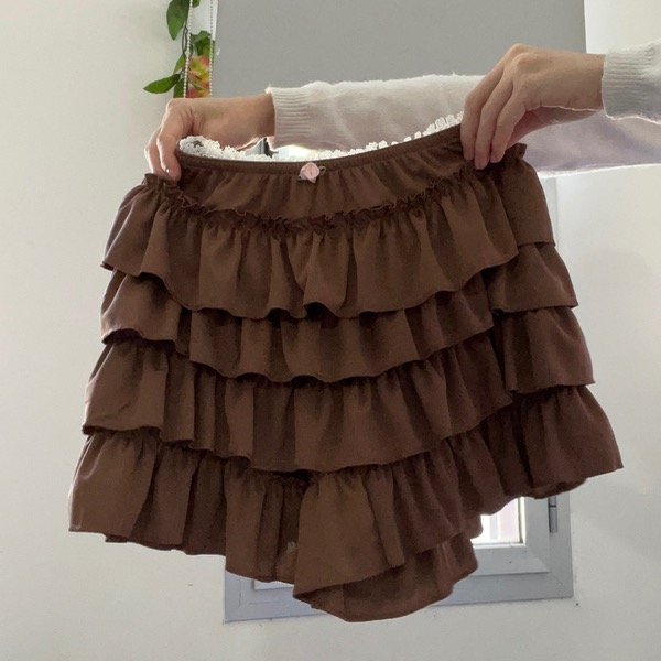 Producto - Short coquette marrón