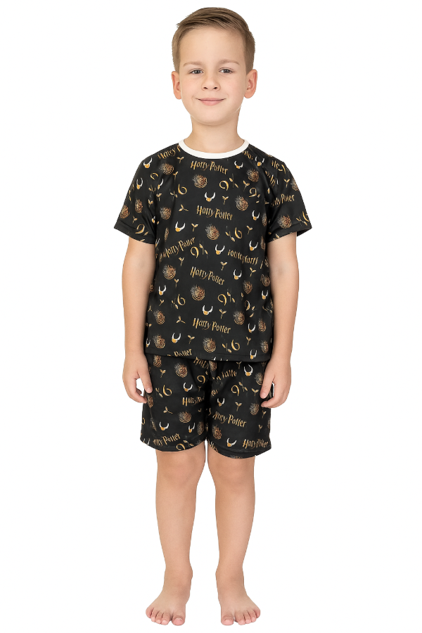 Producto - Pijama Harry potter Infantil Negro MCS