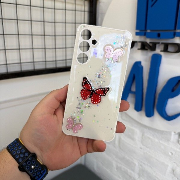 Producto - Mariposas Blanca - Samsung A35