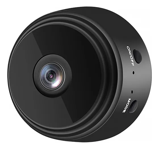Producto - Mini Cámara Ip Wifi Espía De Seguridad Color Negro
