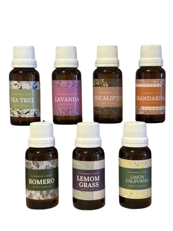 Producto - Pack 7 Aceites Esenciales 20Cc